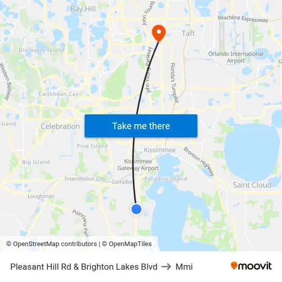 Pleasant Hill Rd & Brighton Lakes Blvd to Mmi map