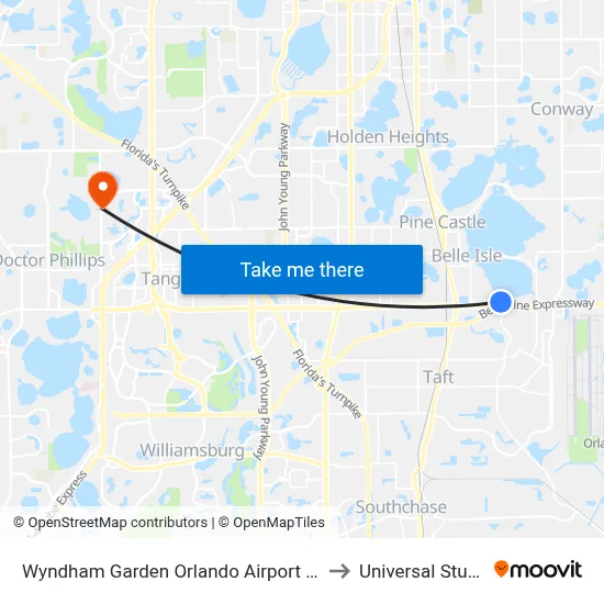 Wyndham Garden Orlando Airport - Free Airport Shuttle to Universal Studios Store map