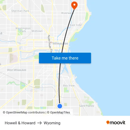 Howell & Howard to Wyoming map