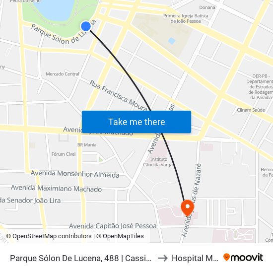 Parque Sólon De Lucena, 488 | Cassino Da Lagoa (Anel Interno) to Hospital Monte Sinai map