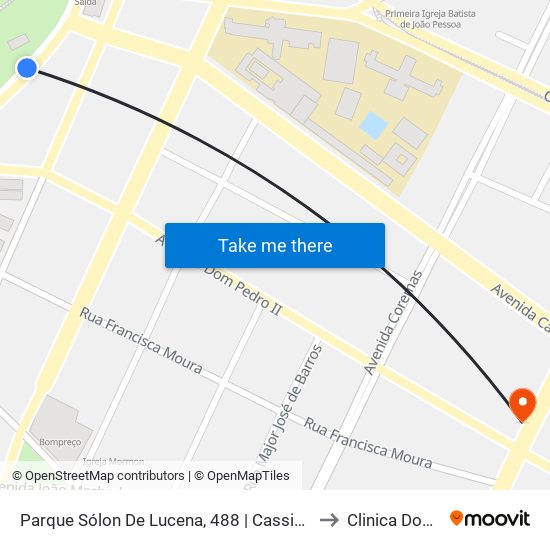 Parque Sólon De Lucena, 488 | Cassino Da Lagoa (Anel Interno) to Clinica Dom Rodrigo map
