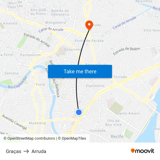 Graças to Arruda map