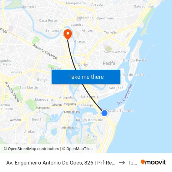 Av. Engenheiro Antônio De Góes, 826 | Prf-Regional Pe to Torre map