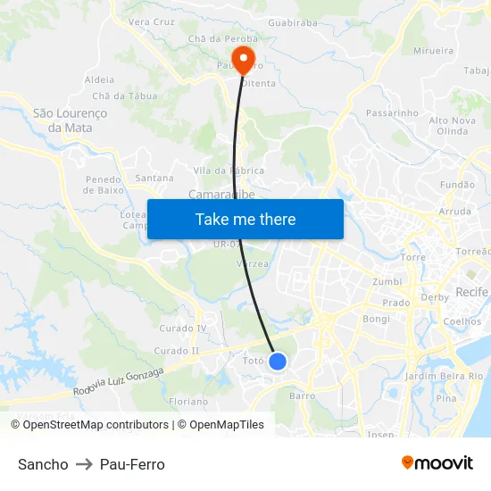 Sancho to Pau-Ferro map