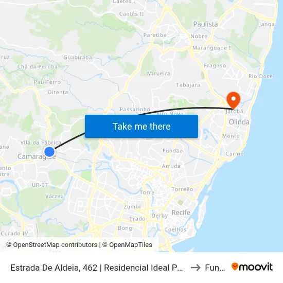 Estrada De Aldeia, 462 | Residencial Ideal Portal De Aldeia to Funeso map