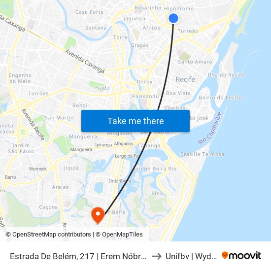 Estrada De Belém, 217 | Erem Nóbrega to Unifbv | Wyden map