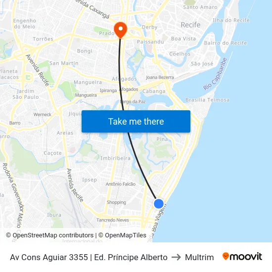 Av Cons Aguiar 3355 | Ed. Príncipe Alberto to Multrim map