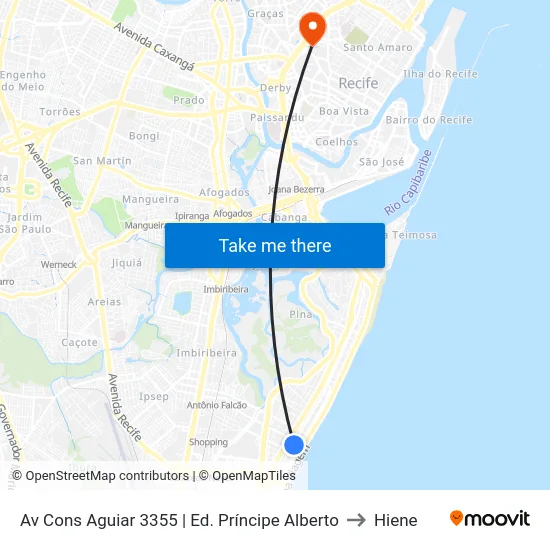 Av Cons Aguiar 3355 | Ed. Príncipe Alberto to Hiene map