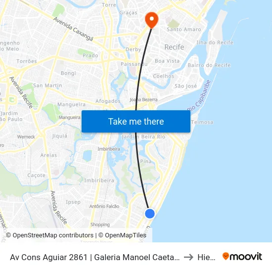Av Cons Aguiar 2861 | Galeria Manoel Caetano to Hiene map