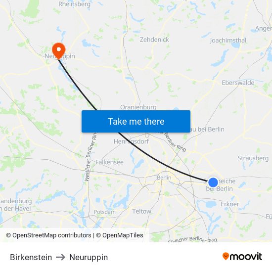 Birkenstein to Neuruppin map