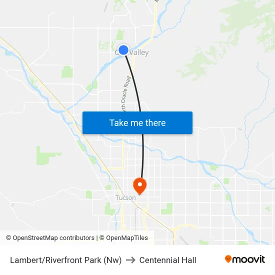 Lambert/Riverfront Park (Nw) to Centennial Hall map