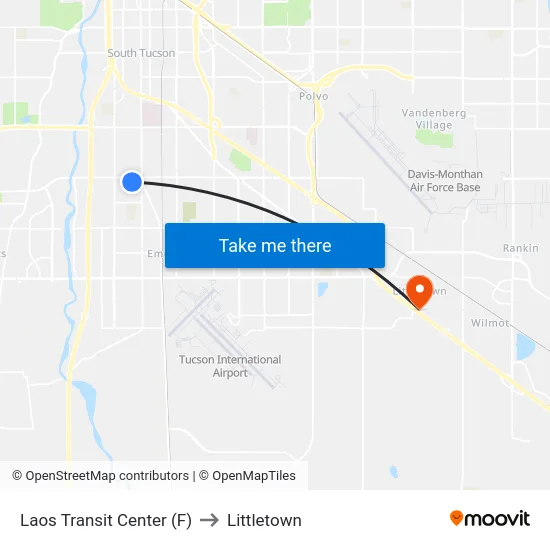 Laos Transit Center (F) to Littletown map