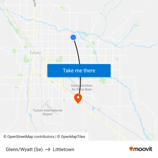 Glenn/Wyatt (Se) to Littletown map