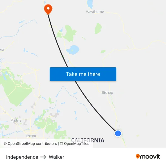 Independence to Walker map