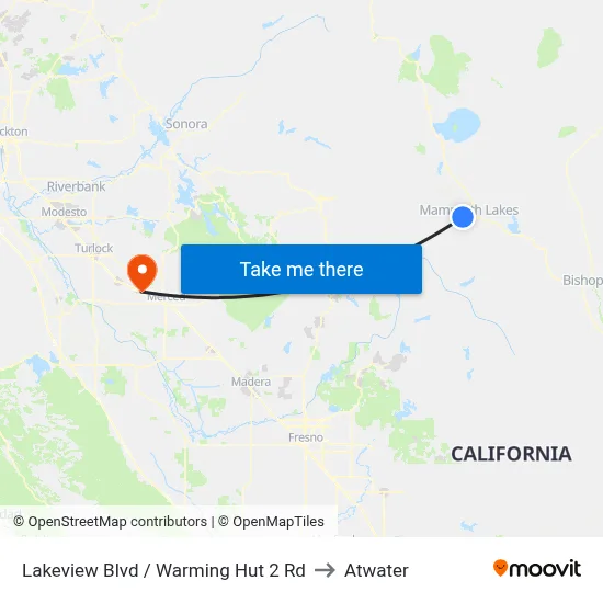 Lakeview Blvd / Warming Hut 2 Rd to Atwater map