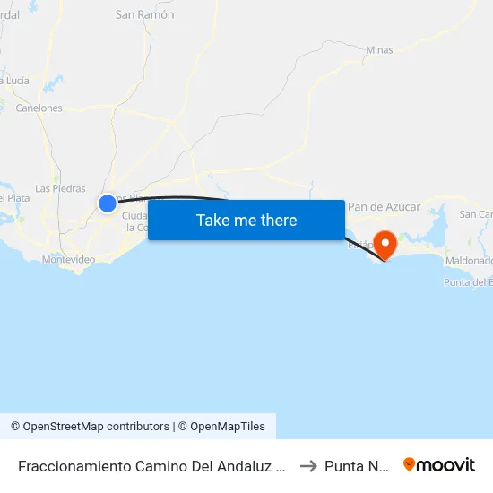 Fraccionamiento Camino Del Andaluz Y Ruta 84 to Punta Negra map