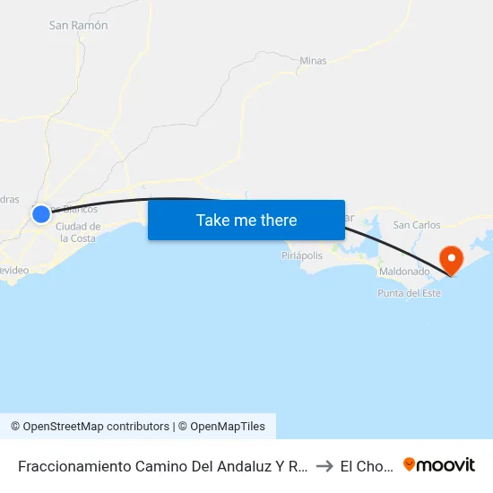 Fraccionamiento Camino Del Andaluz Y Ruta 84 to El Chorro map