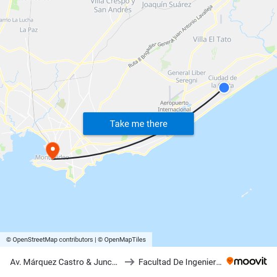 Av. Márquez Castro & Juncos to Facultad De Ingenieria map
