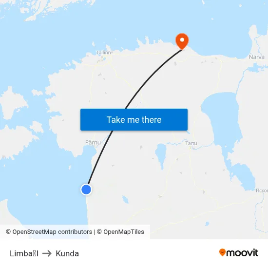 LimbaI to Kunda map