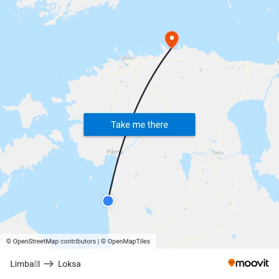 LimbaI to Loksa map