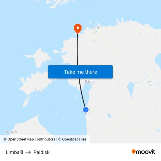 LimbaI to Paldiski map