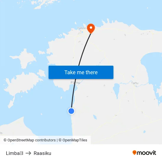 LimbaI to Raasiku map