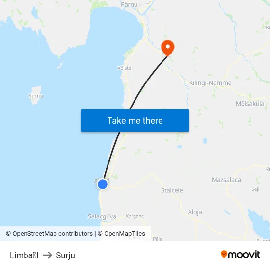 LimbaI to Surju map