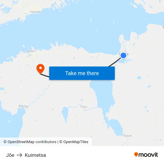 Jõe to Kuimetsa map