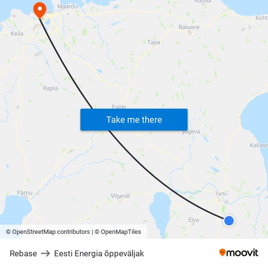 Rebase to Eesti Energia õppeväljak map