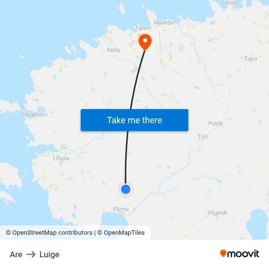Are to Luige map