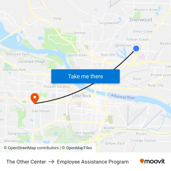 The Other Center to Employee Assistance Program map