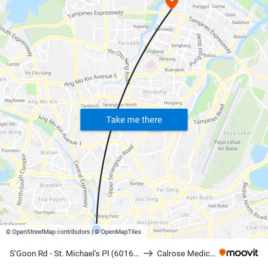 S'Goon Rd - St. Michael's Pl (60161) to Calrose Medical map