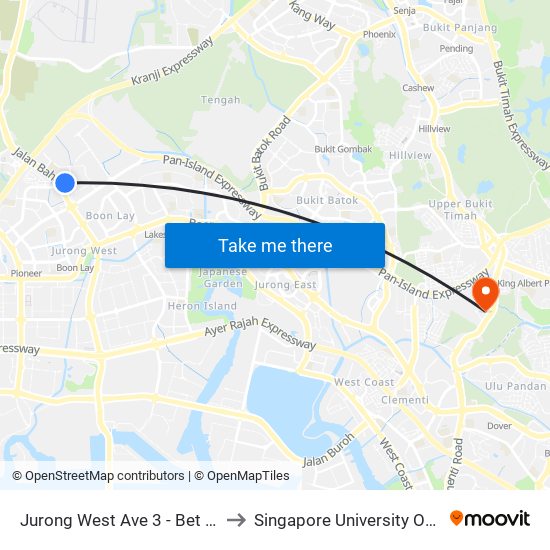 Jurong West Ave 3 - Bet Blks 272d/271a (27451) to Singapore University Of Social Sciences (Suss) map