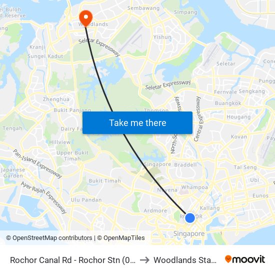 Rochor Canal Rd - Rochor Stn (07531) to Woodlands Stadium map