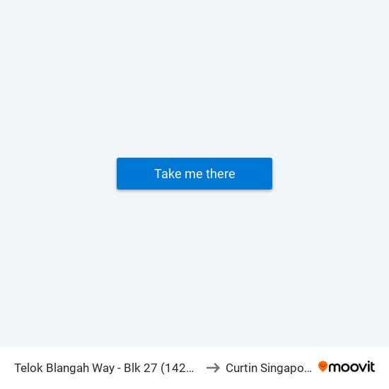 Telok Blangah Way - Blk 27 (14291) to Curtin Singapore map