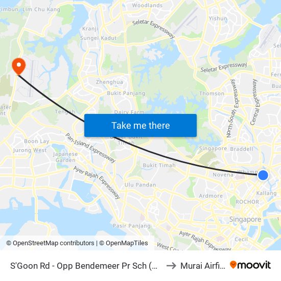 S'Goon Rd - Opp Bendemeer Pr Sch (60141) to Murai Airfield map