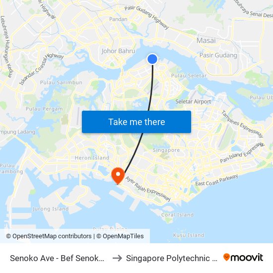 Senoko Ave - Bef Senoko Way (47111) to Singapore Polytechnic (Poly Marina) map