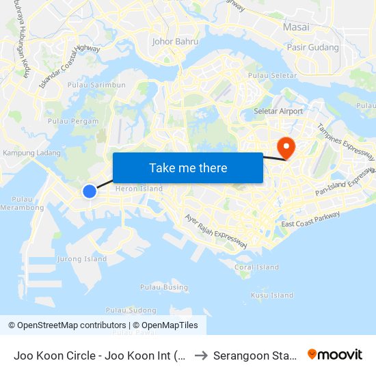 Joo Koon Circle - Joo Koon Int (24009) to Serangoon Stadium map