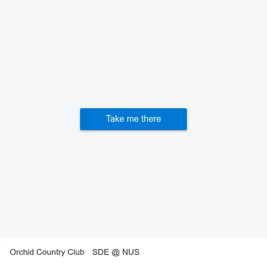 Orchid Country Club to SDE @ NUS map