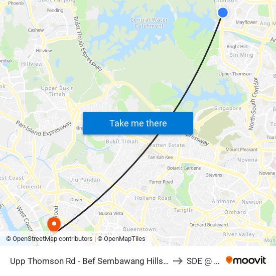 Upp Thomson Rd - Bef Sembawang Hills Fc (56029) to SDE @ NUS map