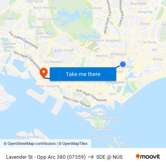 Lavender St - Opp Arc 380 (07359) to SDE @ NUS map