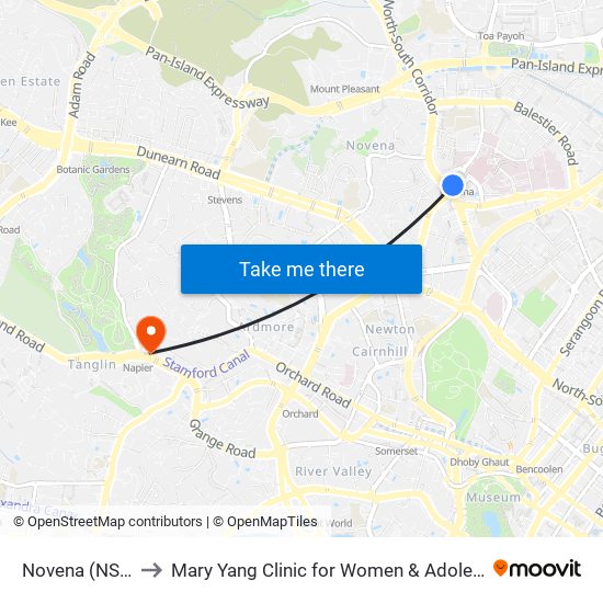 Novena (NS20) to Mary Yang Clinic for Women & Adolescents map