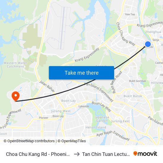 Choa Chu Kang Rd - Phoenix Stn (44141) to Tan Chin Tuan Lecture Theatre map