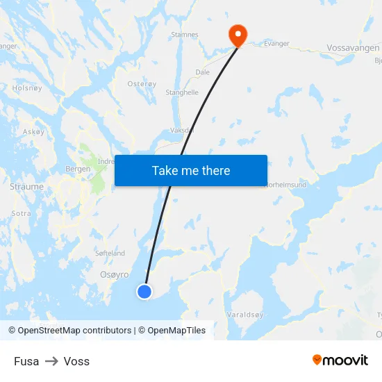 Fusa to Voss map