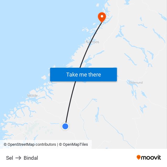Sel to Bindal map