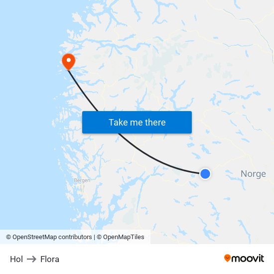 Hol to Flora map