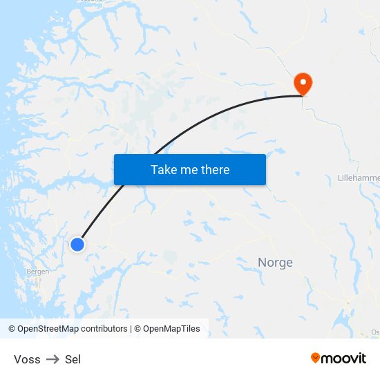 Voss to Sel map