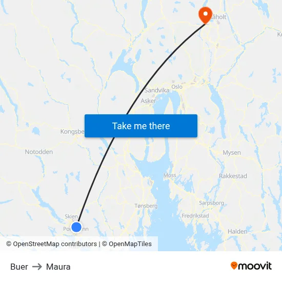 Buer to Maura map