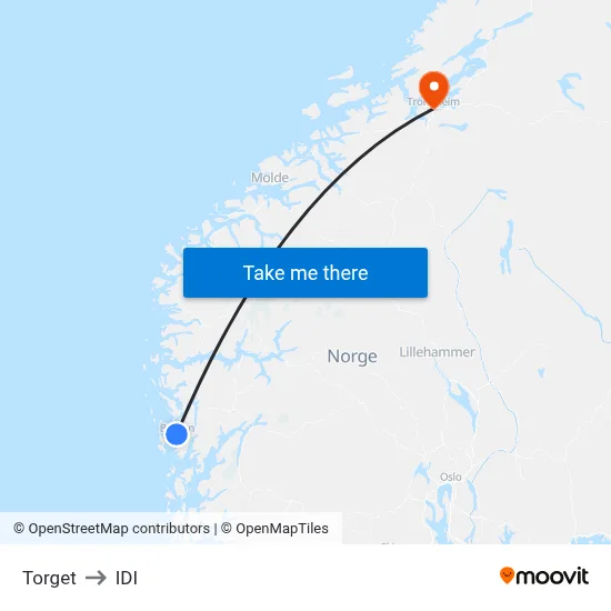 Torget to IDI map
