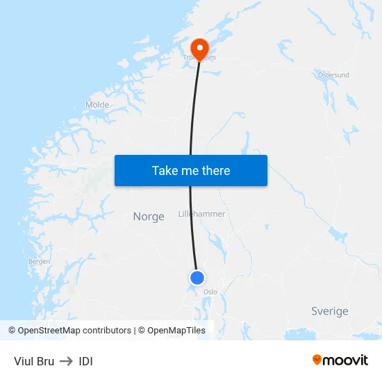 Viul Bru to IDI map